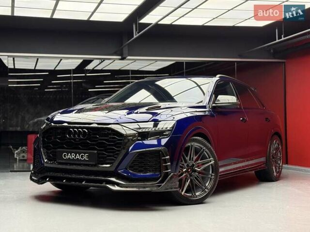 Синий Ауди RS Q8, объемом двигателя 4 л и пробегом 66 тыс. км за 155500 $, фото 1 на Automoto.ua