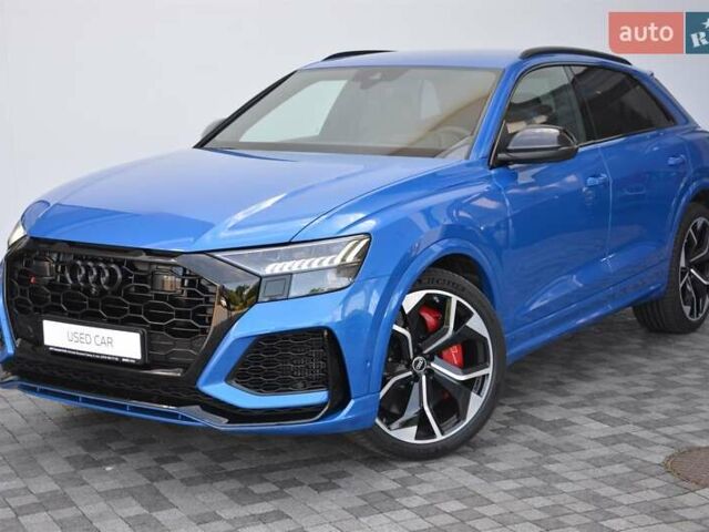 Синий Ауди RS Q8, объемом двигателя 4 л и пробегом 139 тыс. км за 90000 $, фото 1 на Automoto.ua