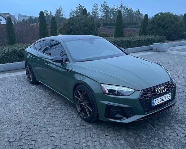 Зеленый Ауди S5 Sportback, объемом двигателя 3 л и пробегом 45 тыс. км за 51200 $, фото 1 на Automoto.ua