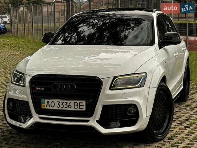 Білий Ауді SQ5, об'ємом двигуна 3 л та пробігом 117 тис. км за 25500 $, фото 1 на Automoto.ua