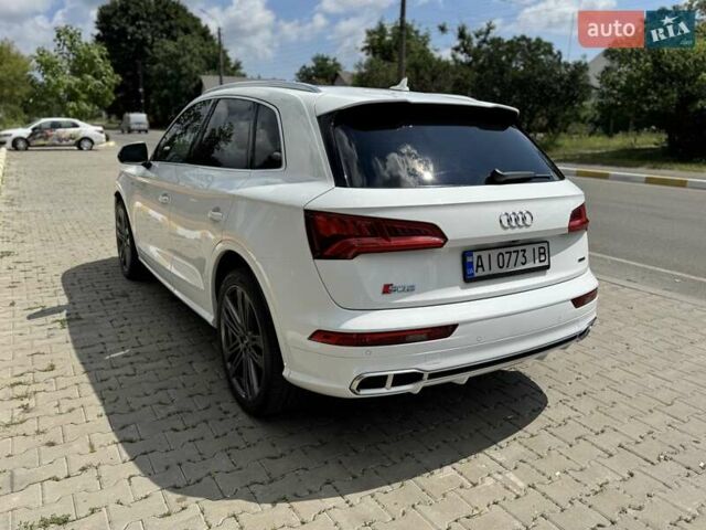 Белый Ауди SQ5, объемом двигателя 3 л и пробегом 124 тыс. км за 33700 $, фото 1 на Automoto.ua
