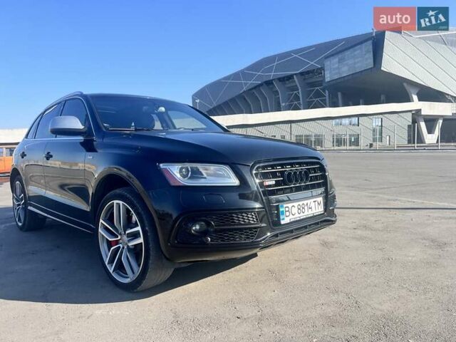 Черный Ауди SQ5, объемом двигателя 3 л и пробегом 177 тыс. км за 16950 $, фото 1 на Automoto.ua
