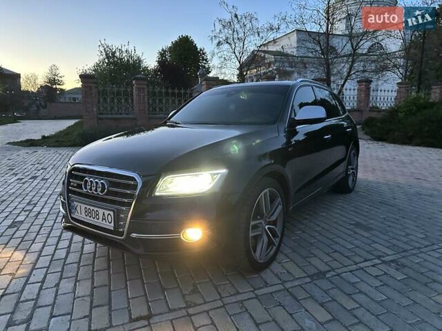 Черный Ауди SQ5, объемом двигателя 3 л и пробегом 210 тыс. км за 25500 $, фото 1 на Automoto.ua