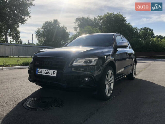 Черный Ауди SQ5, объемом двигателя 3 л и пробегом 91 тыс. км за 24899 $, фото 1 на Automoto.ua