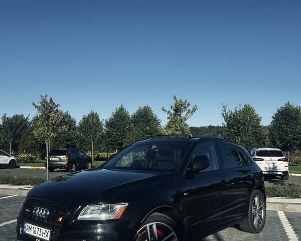Чорний Ауді SQ5, об'ємом двигуна 3 л та пробігом 182 тис. км за 25299 $, фото 1 на Automoto.ua