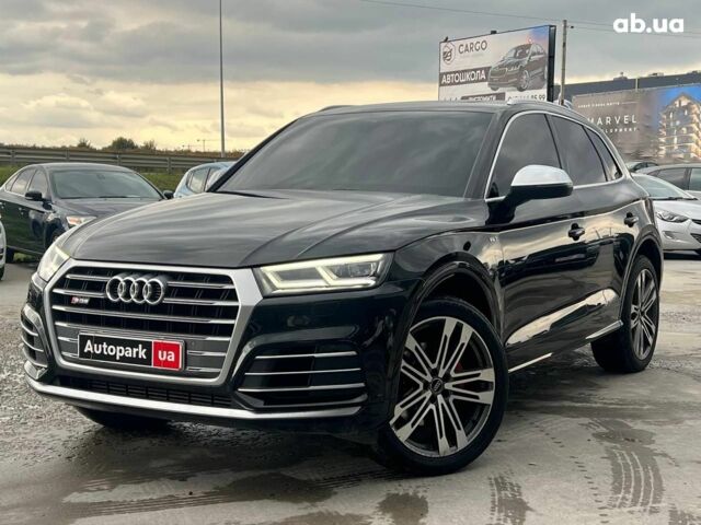 Черный Ауди SQ5, объемом двигателя 3 л и пробегом 153 тыс. км за 30990 $, фото 1 на Automoto.ua