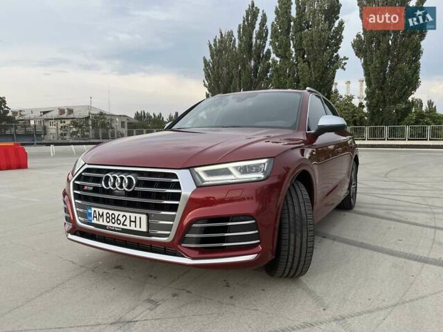 Красный Ауди SQ5, объемом двигателя 3 л и пробегом 65 тыс. км за 41000 $, фото 1 на Automoto.ua