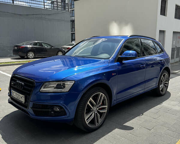 Синій Ауді SQ5, об'ємом двигуна 3 л та пробігом 147 тис. км за 23700 $, фото 1 на Automoto.ua