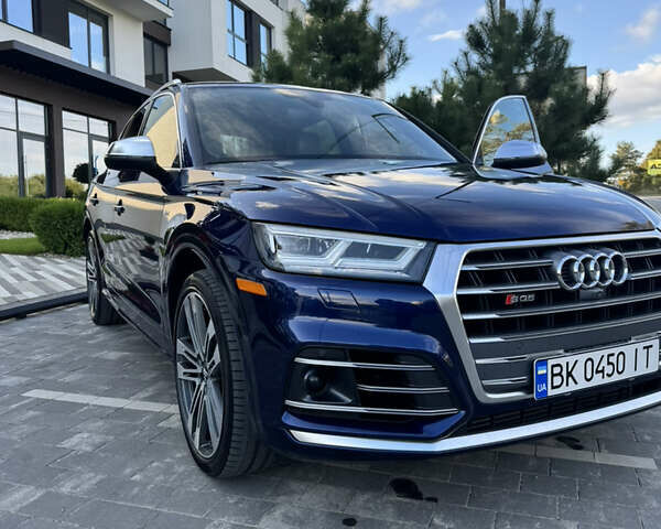 Синий Ауди SQ5, объемом двигателя 3 л и пробегом 192 тыс. км за 28900 $, фото 1 на Automoto.ua