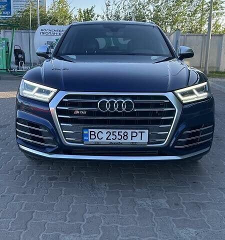 Синий Ауди SQ5, объемом двигателя 3 л и пробегом 130 тыс. км за 35800 $, фото 1 на Automoto.ua