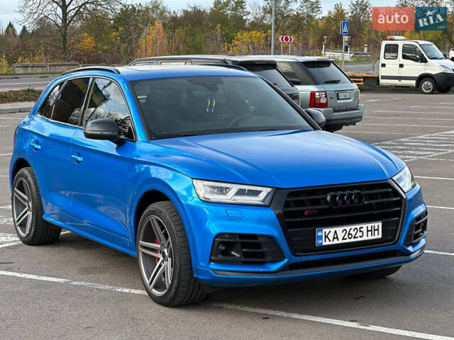 Синий Ауди SQ5, объемом двигателя 3 л и пробегом 97 тыс. км за 34999 $, фото 1 на Automoto.ua