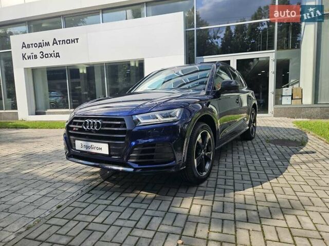 Синий Ауди SQ5, объемом двигателя 3 л и пробегом 121 тыс. км за 33890 $, фото 1 на Automoto.ua