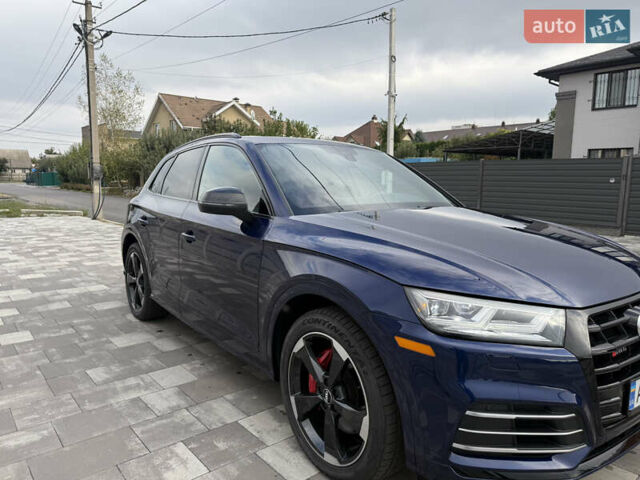 Синий Ауди SQ5, объемом двигателя 3 л и пробегом 110 тыс. км за 34999 $, фото 1 на Automoto.ua