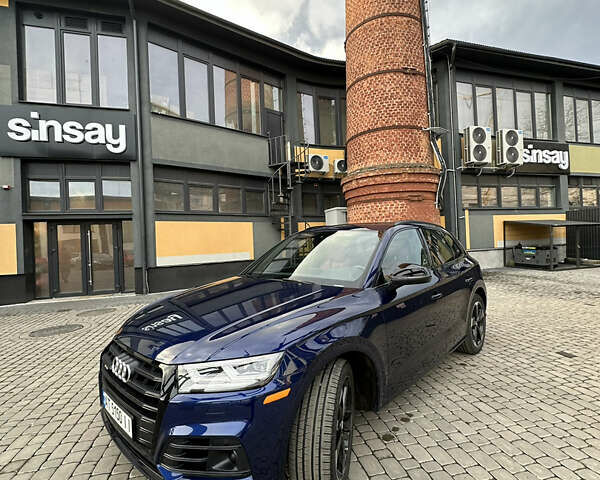 Синий Ауди SQ5, объемом двигателя 3 л и пробегом 82 тыс. км за 38500 $, фото 1 на Automoto.ua