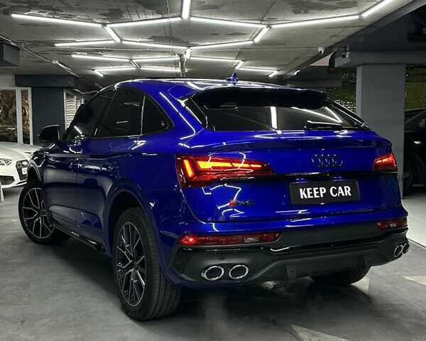 Синий Ауди SQ5, объемом двигателя 3 л и пробегом 56 тыс. км за 45700 $, фото 1 на Automoto.ua
