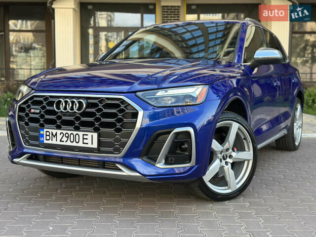 Синий Ауди SQ5, объемом двигателя 3 л и пробегом 27 тыс. км за 42800 $, фото 1 на Automoto.ua