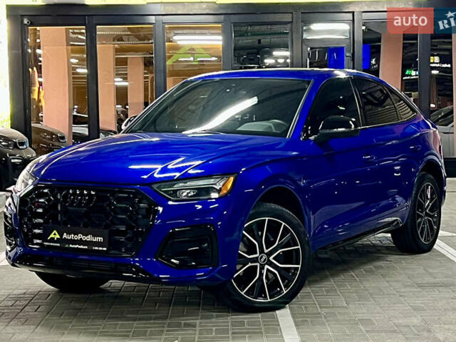Синій Ауді SQ5, об'ємом двигуна 3 л та пробігом 57 тис. км за 43000 $, фото 1 на Automoto.ua