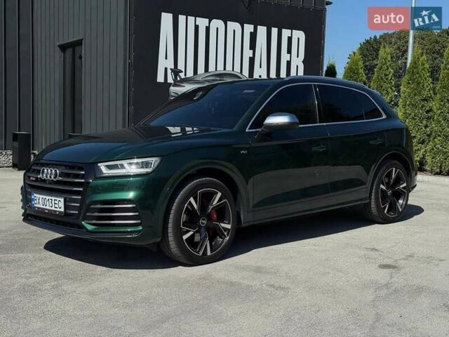 Зеленый Ауди SQ5, объемом двигателя 3 л и пробегом 180 тыс. км за 27500 $, фото 1 на Automoto.ua