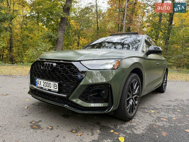 Ауди SQ5 2023 в Харькове на Automoto.ua Зеленый Ауди SQ5, объемом двигателя 3 л и пробегом 55 тыс. км за 59700 $, фото 1 на Automoto.ua