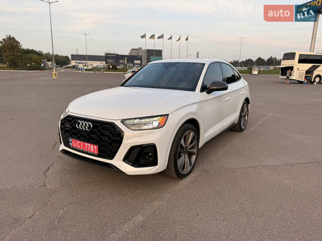 Белый Ауди SQ5 Sportback, объемом двигателя 3 л и пробегом 37 тыс. км за 52000 $, фото 1 на Automoto.ua