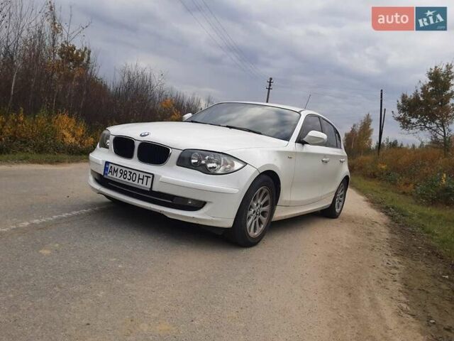 Белый БМВ 1 Серия, объемом двигателя 2 л и пробегом 202 тыс. км за 6600 $, фото 1 на Automoto.ua