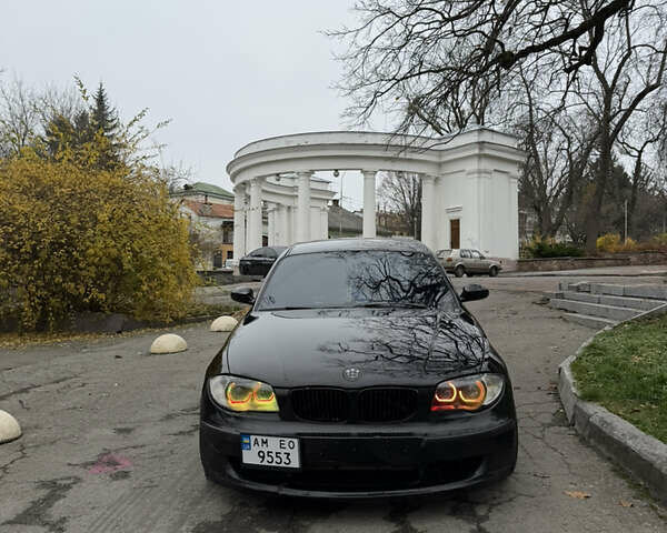 Чорний БМВ 1 Серія, об'ємом двигуна 2 л та пробігом 380 тис. км за 7500 $, фото 1 на Automoto.ua