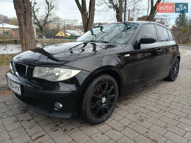 Черный БМВ 1 Серия, объемом двигателя 1.6 л и пробегом 296 тыс. км за 4700 $, фото 1 на Automoto.ua
