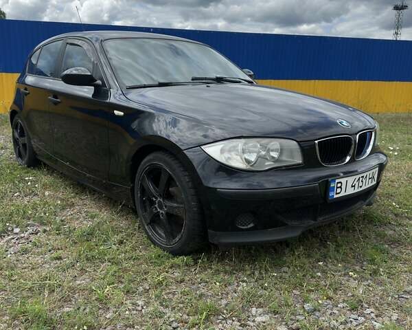 Черный БМВ 1 Серия, объемом двигателя 2 л и пробегом 386 тыс. км за 4800 $, фото 1 на Automoto.ua