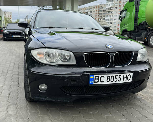 Черный БМВ 1 Серия, объемом двигателя 2 л и пробегом 342 тыс. км за 6200 $, фото 1 на Automoto.ua
