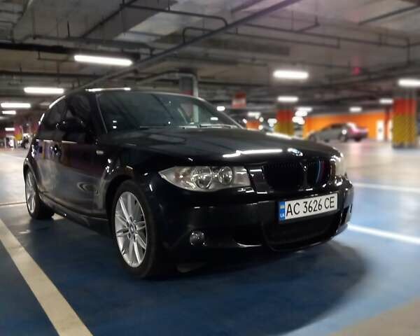 Черный БМВ 1 Серия, объемом двигателя 2 л и пробегом 467 тыс. км за 7900 $, фото 1 на Automoto.ua