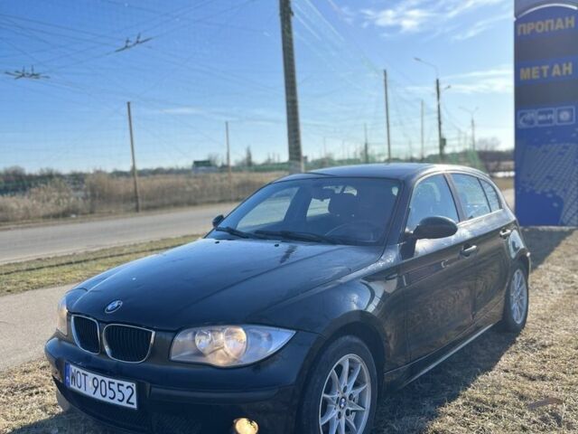 Черный БМВ 1 Серия, объемом двигателя 2 л и пробегом 200 тыс. км за 2600 $, фото 1 на Automoto.ua