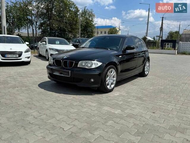 Черный БМВ 1 Серия, объемом двигателя 1.8 л и пробегом 223 тыс. км за 5600 $, фото 1 на Automoto.ua