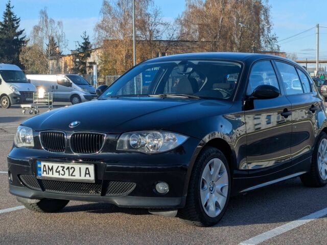 Черный БМВ 1 Серия, объемом двигателя 1.6 л и пробегом 240 тыс. км за 5600 $, фото 1 на Automoto.ua