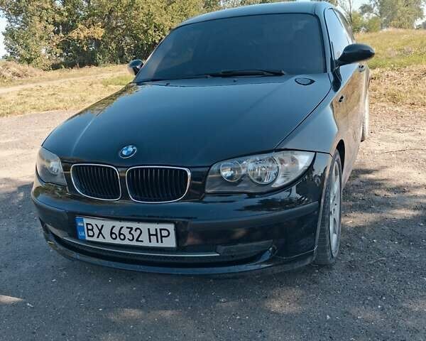 Черный БМВ 1 Серия, объемом двигателя 1.6 л и пробегом 168 тыс. км за 6100 $, фото 1 на Automoto.ua