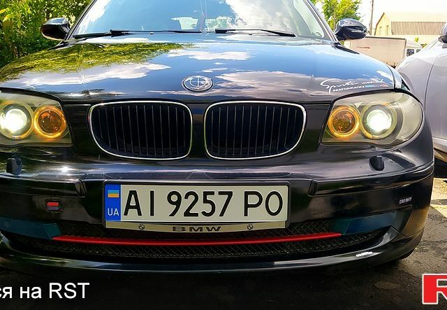 Черный БМВ 1 Серия, объемом двигателя 2 л и пробегом 227 тыс. км за 4500 $, фото 1 на Automoto.ua