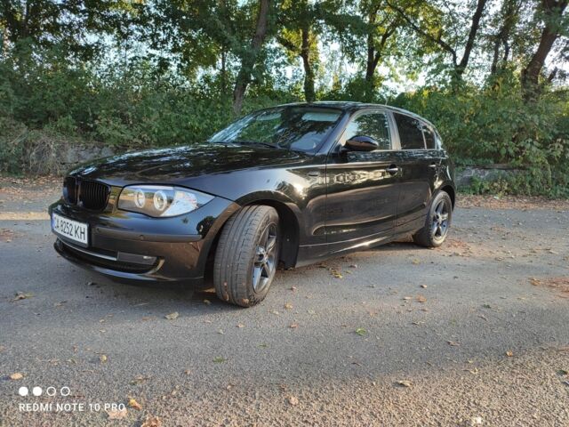 Черный БМВ 1 Серия, объемом двигателя 1.6 л и пробегом 270 тыс. км за 7300 $, фото 1 на Automoto.ua