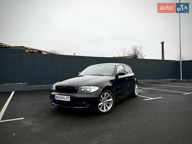 Черный БМВ 1 Серия, объемом двигателя 1.6 л и пробегом 243 тыс. км за 5600 $, фото 1 на Automoto.ua