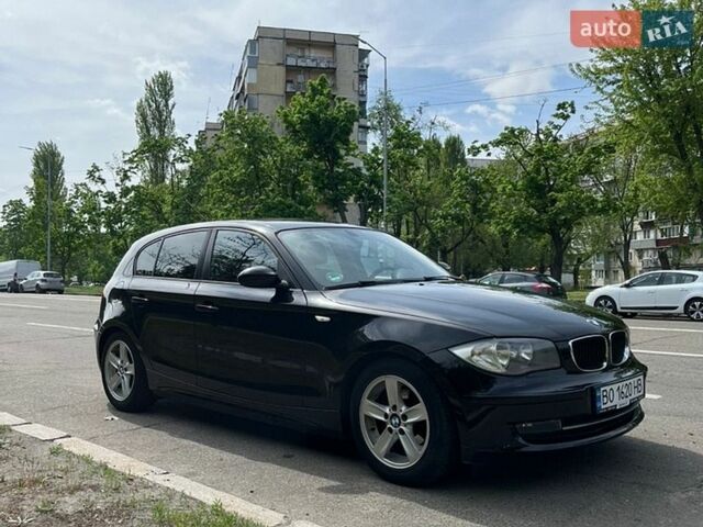Черный БМВ 1 Серия, объемом двигателя 1.6 л и пробегом 149 тыс. км за 8300 $, фото 1 на Automoto.ua