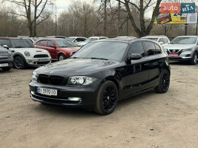 Черный БМВ 1 Серия, объемом двигателя 1.6 л и пробегом 217 тыс. км за 7500 $, фото 1 на Automoto.ua