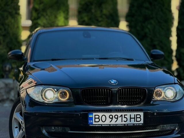 Чорний БМВ 1 Серія, об'ємом двигуна 2 л та пробігом 267 тис. км за 8600 $, фото 1 на Automoto.ua