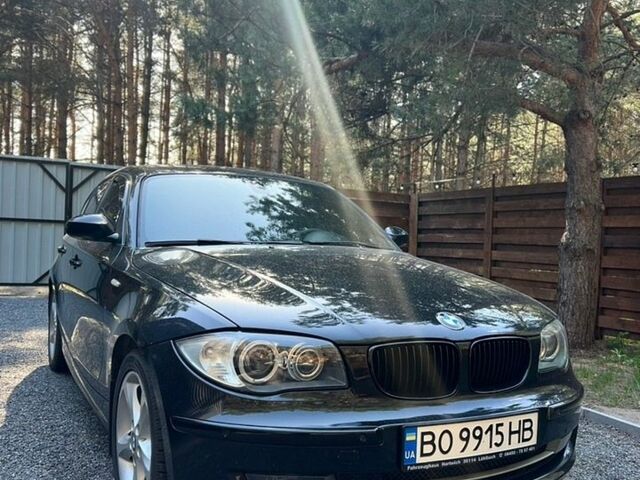 Черный БМВ 1 Серия, объемом двигателя 2 л и пробегом 267 тыс. км за 8600 $, фото 1 на Automoto.ua