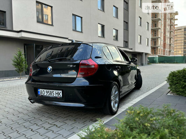 Черный БМВ 1 Серия, объемом двигателя 2 л и пробегом 255 тыс. км за 6100 $, фото 1 на Automoto.ua