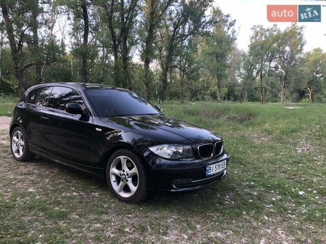 Черный БМВ 1 Серия, объемом двигателя 2 л и пробегом 140 тыс. км за 7300 $, фото 1 на Automoto.ua