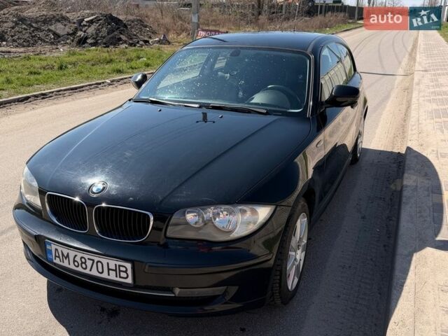 Черный БМВ 1 Серия, объемом двигателя 2 л и пробегом 252 тыс. км за 7000 $, фото 1 на Automoto.ua