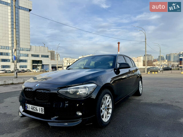 Черный БМВ 1 Серия, объемом двигателя 1.6 л и пробегом 249 тыс. км за 10500 $, фото 1 на Automoto.ua