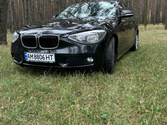 Черный БМВ 1 Серия, объемом двигателя 2 л и пробегом 232 тыс. км за 9000 $, фото 1 на Automoto.ua