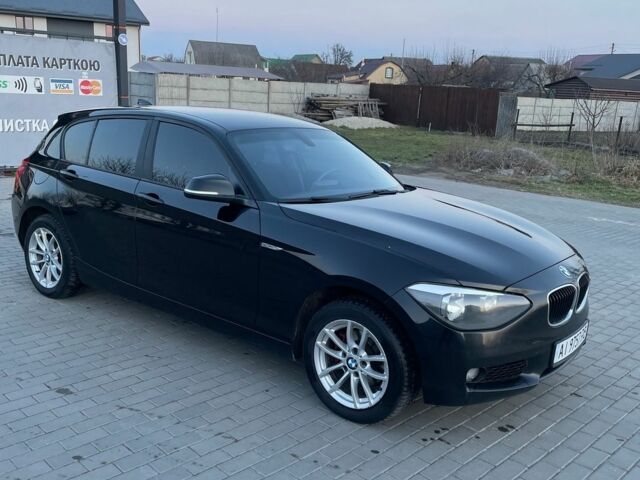 Черный БМВ 1 Серия, объемом двигателя 1.6 л и пробегом 280 тыс. км за 9000 $, фото 1 на Automoto.ua