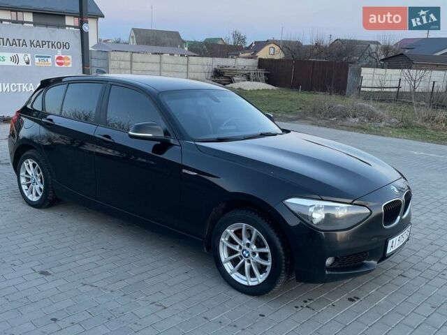 Черный БМВ 1 Серия, объемом двигателя 1.6 л и пробегом 280 тыс. км за 9000 $, фото 1 на Automoto.ua
