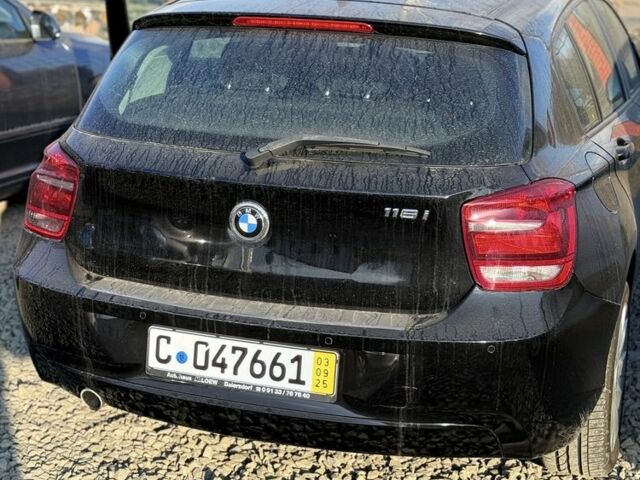 Черный БМВ 1 Серия, объемом двигателя 1.6 л и пробегом 115 тыс. км за 11300 $, фото 1 на Automoto.ua