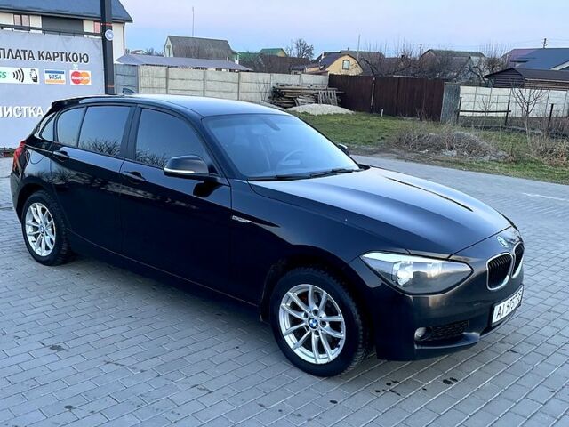 Черный БМВ 1 Серия, объемом двигателя 1.6 л и пробегом 282 тыс. км за 9700 $, фото 1 на Automoto.ua